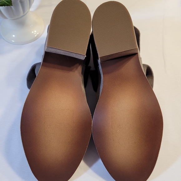 BP Foldover Ankle Booties - Grey Stone - Picture 8 of 9